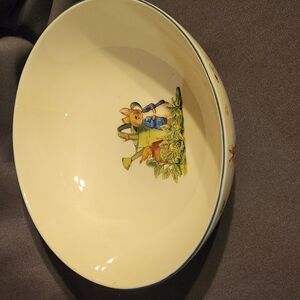New Easter Beatrix Potter Peter Rabbit 9.5” Fruit Serving Bowl – Dish